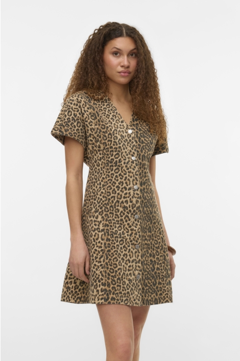 Vero Moda vmpenelope ss v-neck short dnm dres